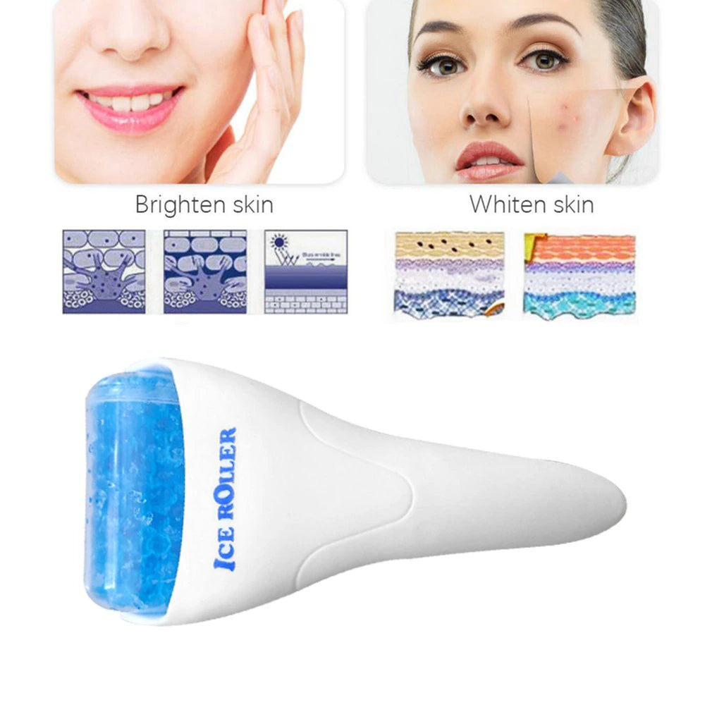 Ice Roller Face Massager – Instant Puffiness Relief ❄️
